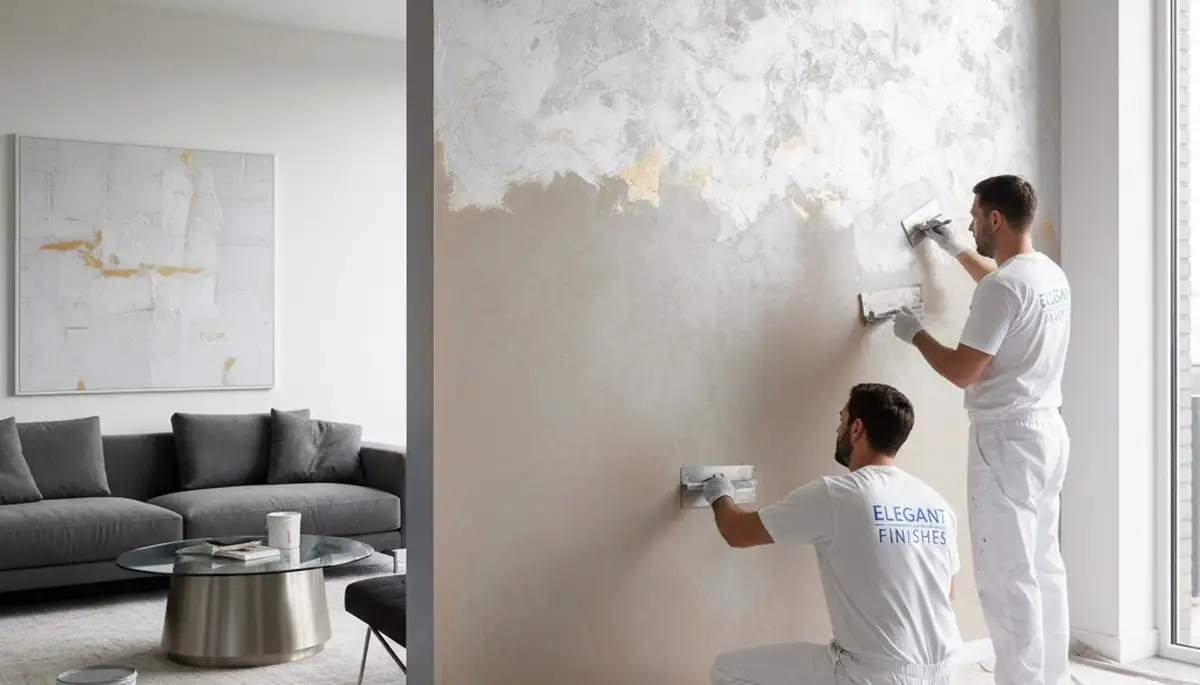 Faux painting with decorative texture finish by professional painters in San Diego, CA