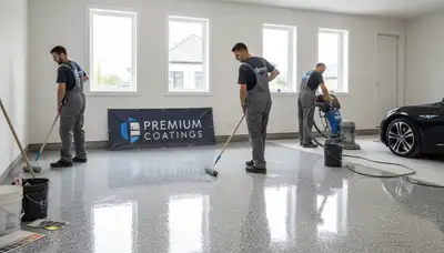 Professional garage floor epoxy coating in San Diego, CA for durable home and vehicle protection