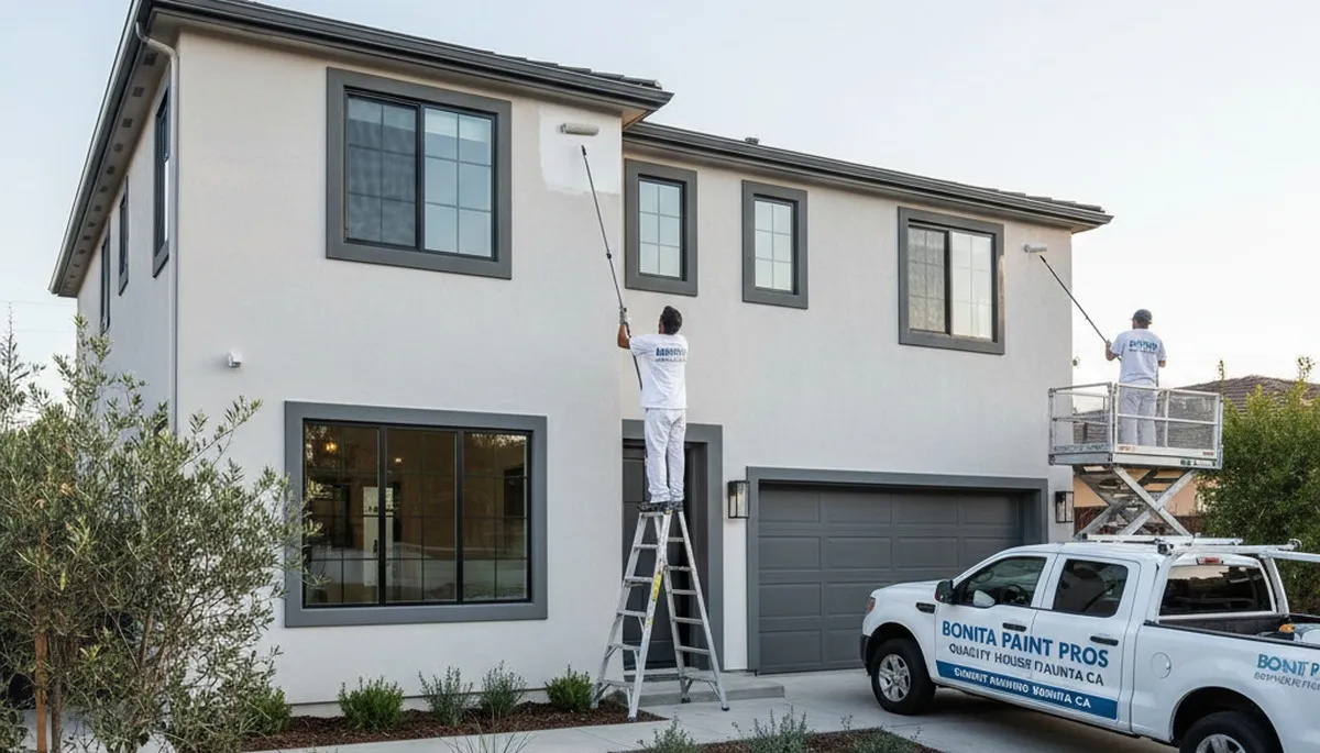 San Diego, CA house painting service for residential interior and exterior painting by professional painters