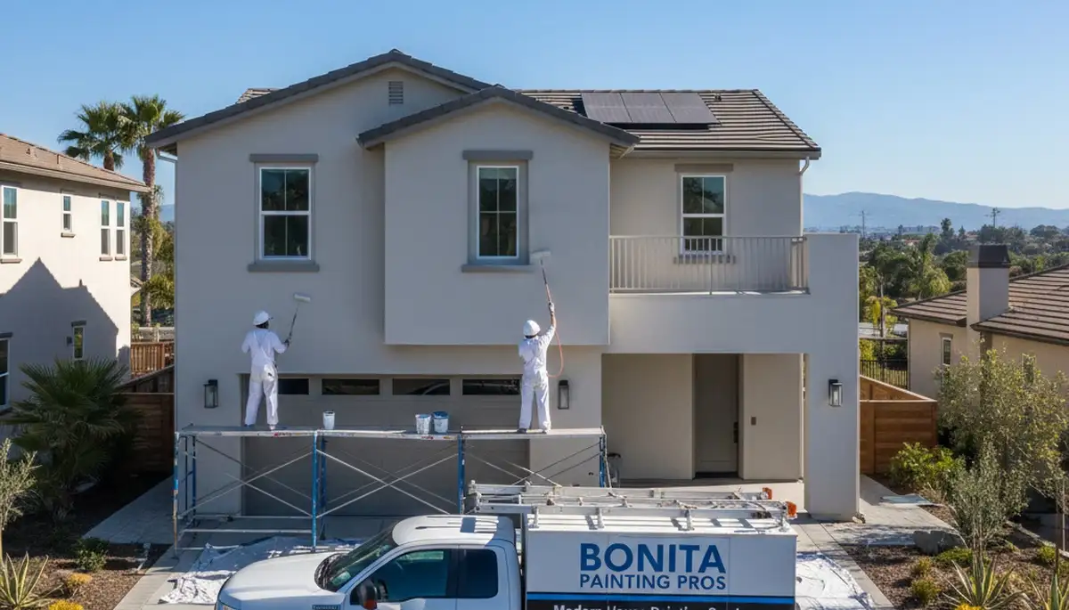 San Diego, CA house painters providing interior and exterior painting services