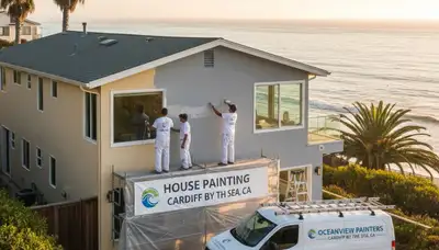Professional house painting service in San Diego, CA for residential interior and exterior homes