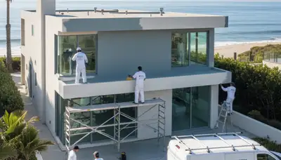 House painters in San Diego, CA providing professional residential painting services