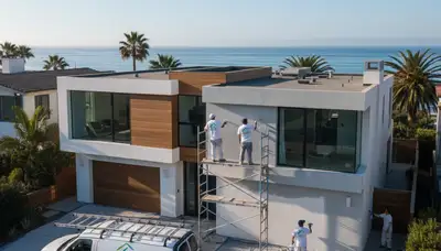 San Diego, CA house painters delivering professional exterior and interior painting services