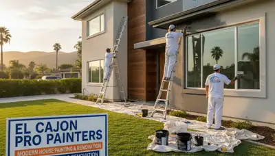 House painters in San Diego, CA providing professional interior and exterior painting services