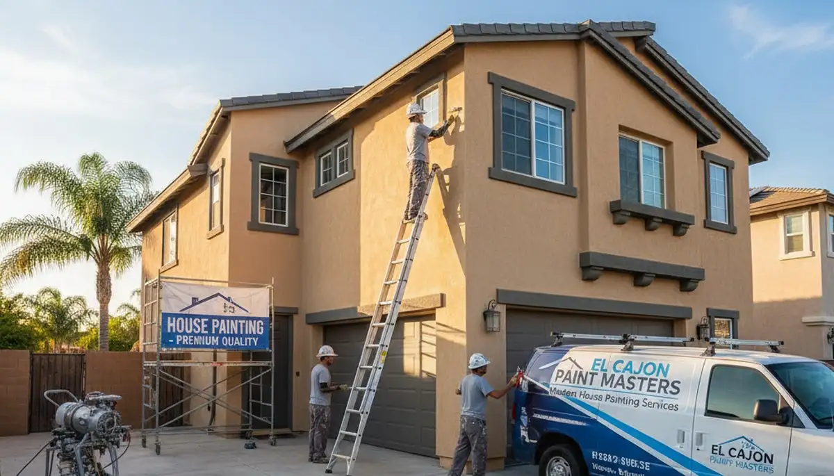 San Diego, CA house painting service by professional painters for exterior and interior homes