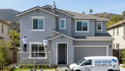 San Diego, CA house painters providing professional residential exterior painting services
