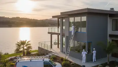 Professional house painters serving San Diego, CA with expert interior and exterior painting services