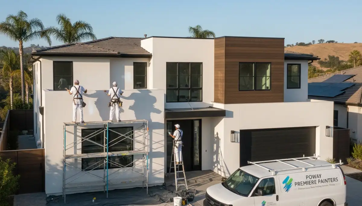San Diego, CA house painters providing professional interior and exterior painting services