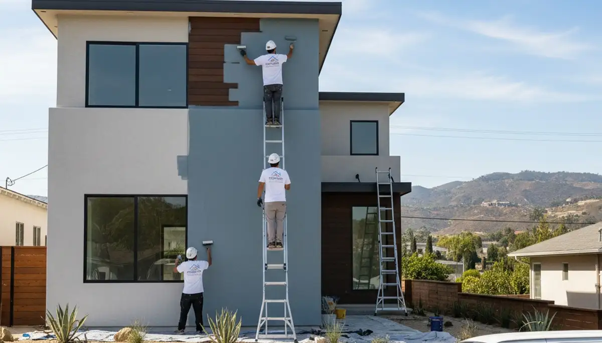 Professional house painting service in San Diego, CA for exterior and interior homes