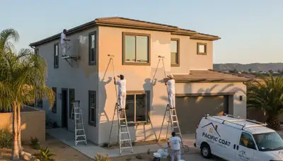San Diego, CA house painting service for exterior and interior home painting projects