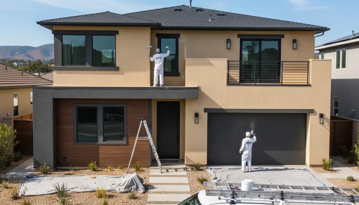 San Diego, CA house painters delivering expert interior and exterior painting services