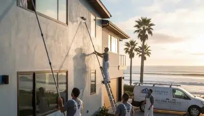 House painting services in San Diego, CA by professional painters for residential exteriors and interiors