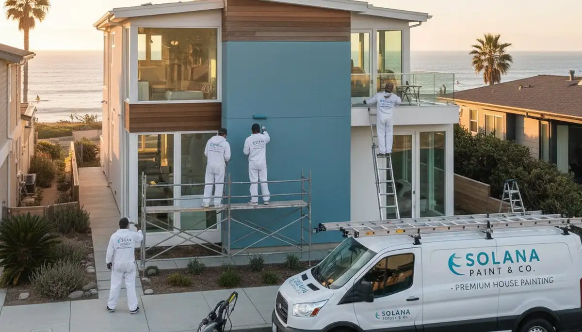 House painting services in San Diego, CA for residential exteriors and interiors